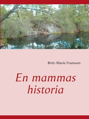 cover image of En mammas historia